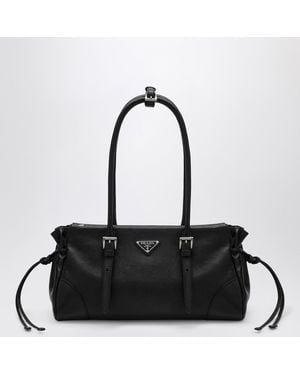 Prada Bonnie Medium Shopping Bag - Black