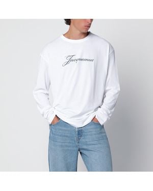 Jacquemus Long-Sleeved T-Shirt - White