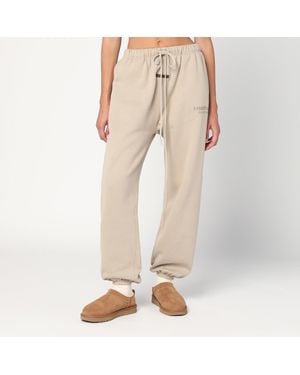 Fear Of God Greige Cotton-Blend Joggers - Natural