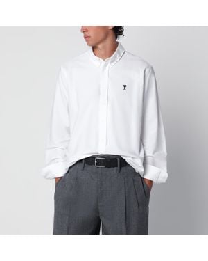 Ami Paris Ami De Coeur Shirt - White