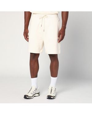 Moncler Genius Short Ivoire En Coton - Blanc
