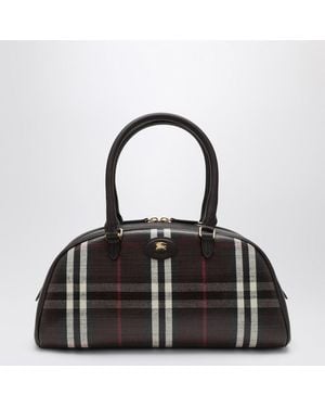Burberry Mittelgroße Highlands-Bowlingtasche - Schwarz