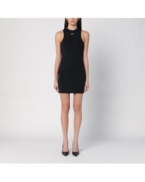 Off-White c/o Virgil Abloh Mini Dress With Logo - Black