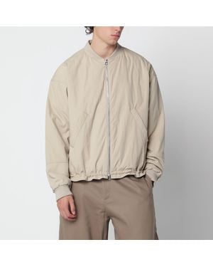 YMC Zip-Up Bomber Jacket - Natural