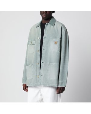 Carhartt Shady/Destroy Washed Shirt Jacket - Blue