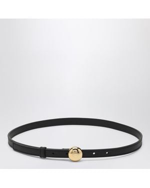 Loewe Pebble Anagram Belt - Black
