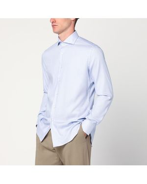 Xacus Travel Cotton Shirt - Blue