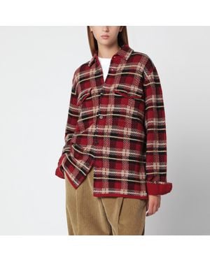 Guest In Residence Carminio Plaid Work Chequered Shirt