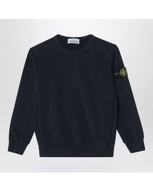 Stone Island Cotton Crewneck Sweatshirt - Blue