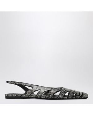 Alaïa Slingback Ballerinas - Black