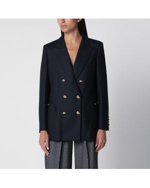 Blazé Milano Doublebreasted Wool Jacket - Black