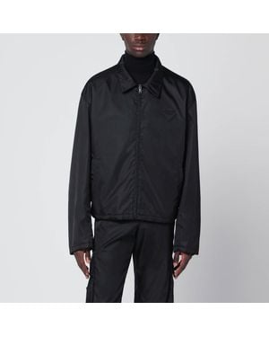 Prada Jacket With Zip - Black