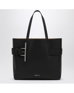 McQueen Borsa shopper mcqueen sling t-bar nera - Nero