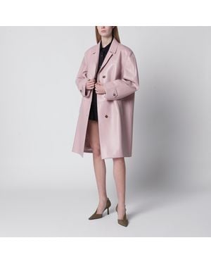 Prada Mantel Aus Nappaleder - Pink