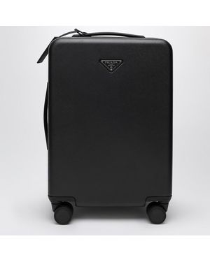 Prada Trolley da cabina in policarbonato - Nero