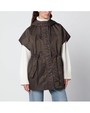 Weekend by Maxmara Mud-Proof Twill Padded Vest - Black