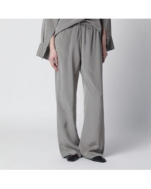 Rohe Light Wide Striped Pants - Grey