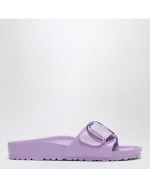 Birkenstock Madrid Big Buckle Eva Slides - Purple