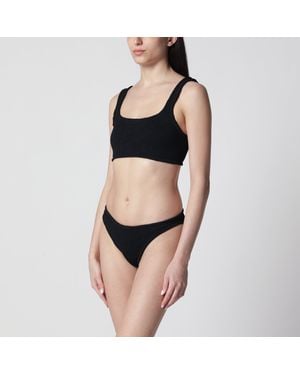 Hunza G Bikini Deux Pièces Xandra Noir