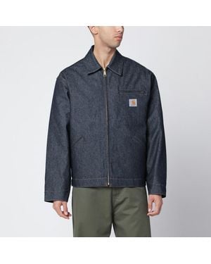 Carhartt Og Detroit Jacket Rigid - Bleu
