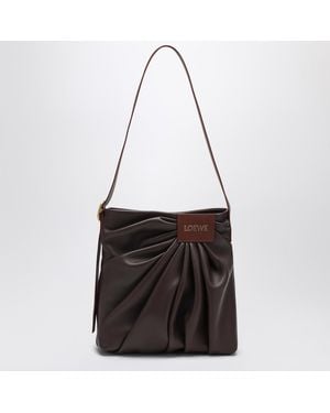 Loewe Draped Tote Bag - Black