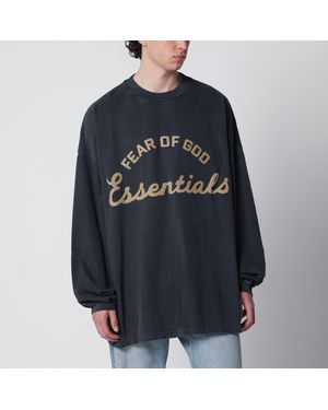 Fear Of God Training 90S Long-Sleeve Cotton Jersey T-Shirt - Black