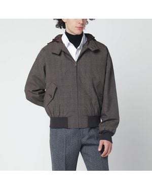 Prada Tobacco Wool Jacket - Grey