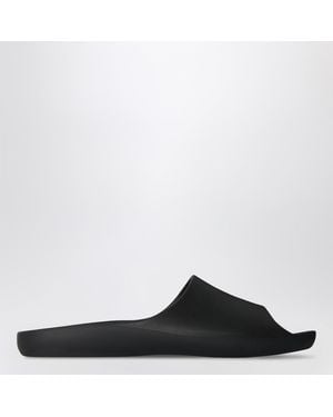 The Row Ama Rubber Slide Sandal - Black