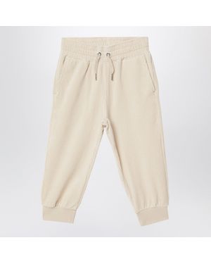 Givenchy Weiße Jogginghose Aus Samt - Natur