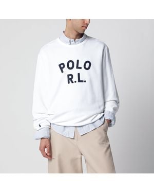 Polo Ralph Lauren Sweatshirt With Logo Embroidery - White