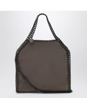 Stella McCartney Falabella Dark Taupe Tote Bag - Black