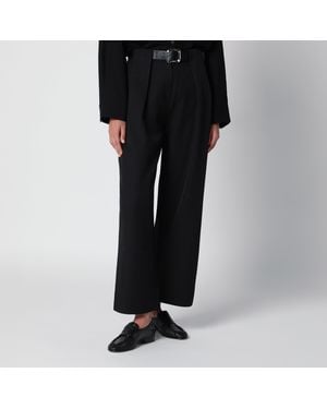 Source Unknown Matteo Trousers With Belt - Black