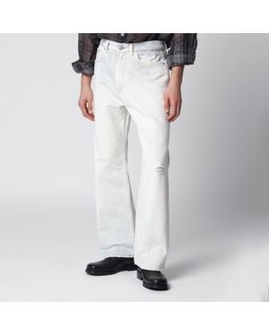 Our Legacy Third Cut Relaxed-Fit Jeans - White