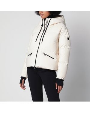 Moncler Ivory Allesaz Padded Ski Jacket - White