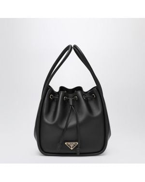 Prada Seau Darling Mini En Cuir - Noir