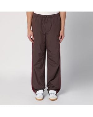 Adidas by Wales Bonner Pantalon De Jogging Marron En Nylon