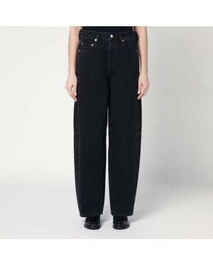 Gucci Wide-Leg Jeans - Black