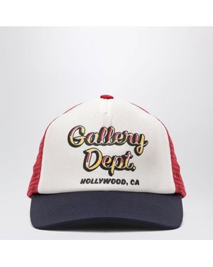 GALLERY DEPT. Baseball Cap With Logo Print - White