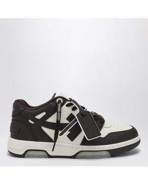 Off-White c/o Virgil Abloh Sneaker Out Of Office Weiß/Schokoladenfarben - Schwarz