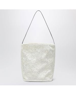 Valesque Bucket Tote Bag - White