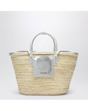 Jacquemus Soli Basket Bag - Metallic