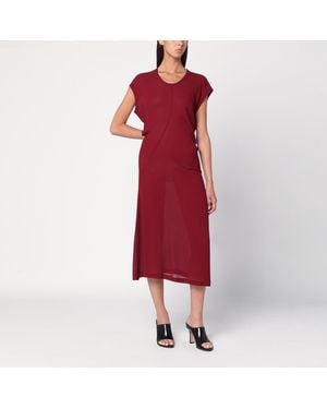 6397 S Curve Dress - Red