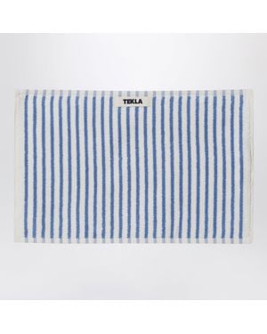 Tekla Striped Guest Towel 30X50 - Blue