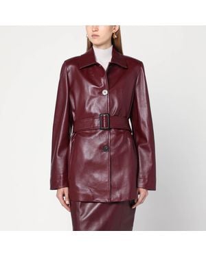 コート Max Mara GIRINO - Nappa leather over jacket Max Mara Girino Nappa Leather Over Jacket in Black | Lyst Canada