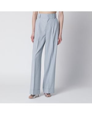 Alberta Ferretti Light Trousers - Blue