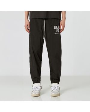 1989 STUDIO Nylon Trackpants Rodeo - Black