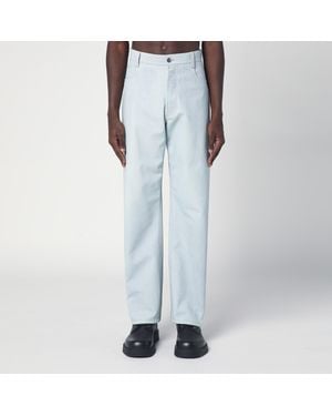 Bottega Veneta Light Straight Leg Jeans - Blue