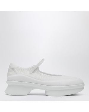 Prada Mesh Ballerina - White