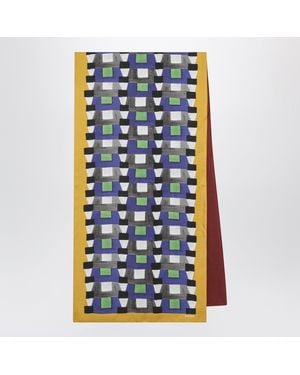 Miu Miu Silk Scarves - Blue