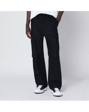 DARKPARK Saint Wool Cargo Trousers - Blue